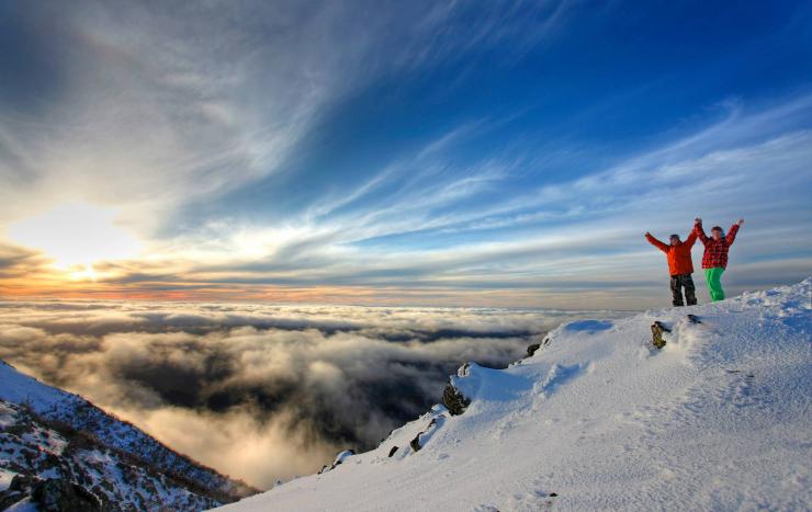 Skiing, Mount Buller, Victoria © Mt Buller, Peter Dunphy Skiing, Mount Buller, Victoria © Mt Buller, Peter Dunphy